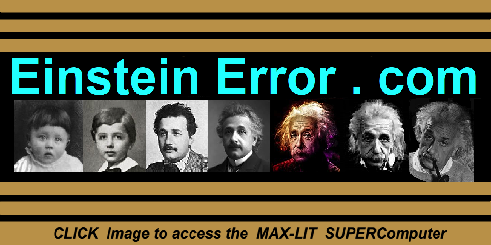 Einstein Error Title Banner
